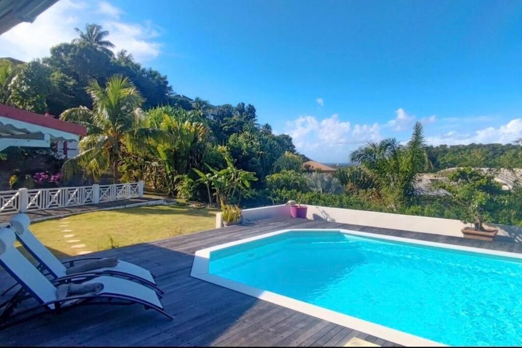 Spacieuse Villa Corossol Avec Piscine Et Jeux Exterieurs Le Gosier  Extérieur photo